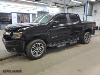 2019 Chevrolet Colorado 4WD LT with VIN 1GCGTCEN5K1186529, listed as a Copart auction lot 45798945 with 45,382 mi miles and Clean Title. Bid and sale history available at carsss.com. Image 1.