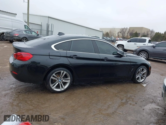 2019 BMW 4 Series 430i xDrive with VIN WBA4J3C53KBL08291, listed as a IAAI auction lot 41471858 with 63,933 mi miles. Bid and sale history available at carsss.com. Image 13.