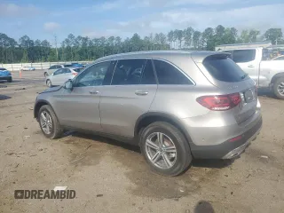 2021 Mercedes-Benz GLC 300 with VIN W1N0G8DB4MV279217, listed as a Copart auction lot 56144895 with 34,886 mi miles and Salvage title. Bid and sale history available at DreamBid. Image 2.