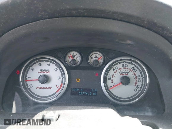 2011 Ford Focus SE with VIN 1FAHP3FN0BW139862, listed as a IAAI auction lot 41906585 with 56,774 mi miles. Bid and sale history available at carsss.com. Image 7.