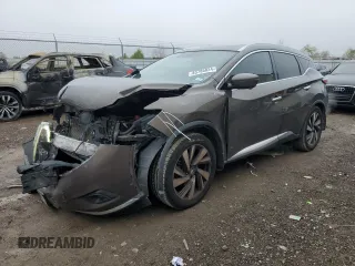 2016 Nissan Murano SL z VIN 5N1AZ2MG6GN116664, wystawiony jako Copart lot #85786824 z przebiegiem 130 463 mil mil oraz Szkoda całkowita • Salvage title. Historia ofert i sprzedaży dostępna na DreamBid. Obrazek 1.
