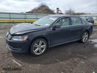 2015 Volkswagen Passat 2.0L TDI SE w/Sunroof with VIN 1VWBV7A30FC071182, listed as a Copart auction lot 51976215 with 118,116 mi miles and Salvage Title. Bid and sale history available at carsss.com. Image 1.