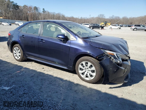 2023 Toyota Corolla Hybrid LE with VIN JTDBCMFE0PJ008775, listed as a Copart auction lot 46623435 with 51,659 mi miles and Salvage Title. Bid and sale history available at carsss.com. Image 4.