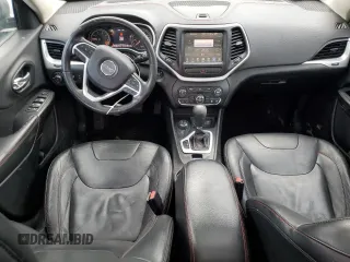 2014 Jeep Cherokee Trailhawk with VIN 1C4PJMBB9EW124371, listed as a Copart auction lot 42038105 with 137,717 mi miles and Salvage Title. Bid and sale history available at carsss.com. Image 8.