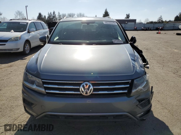 2019 Volkswagen Tiguan SE with VIN 3VV3B7AX8KM200315, listed as a Copart auction lot 48226375 with 51,021 mi miles and Salvage Title. Bid and sale history available at DreamBid. Image 5.