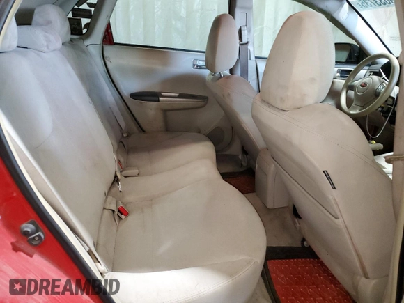 2008 Subaru Impreza i with VIN JF1GE61628H528499, listed as a Copart auction lot 59033735 with 144,836 mi miles and Salvage title. Bid and sale history available at DreamBid. Image 10.