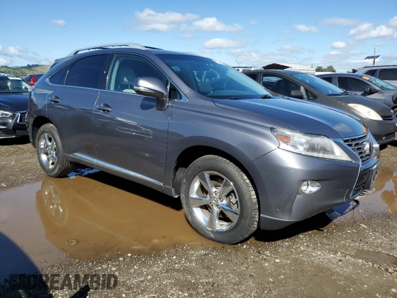 2013 Lexus RX 350 with VIN 2T2ZK1BAXDC115936, listed as a Copart auction lot 51532455 with 127,083 mi miles and Salvage Title. Bid and sale history available at DreamBid. Image 4.