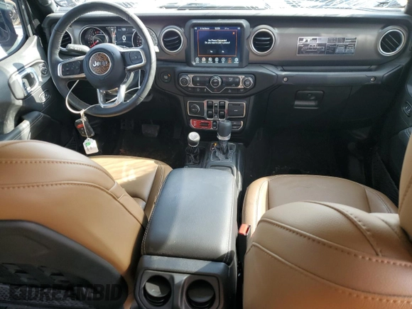2022 Jeep Gladiator Rubicon с VIN 1C6JJTBG0NL163323, выставлен на аукционе Copart как лот 44919205 с пробегом 7 817 миль миль и Списание • Salvage title. История ставок и продаж доступна на DreamBid. Изображение 8.