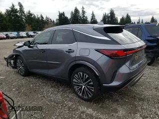 2023 Lexus RX with VIN 2T2BAMCA0PC005518, listed as a Copart auction lot 42820344 with 15,152 mi miles. Bid and sale history available at carsss.com. Image 2.