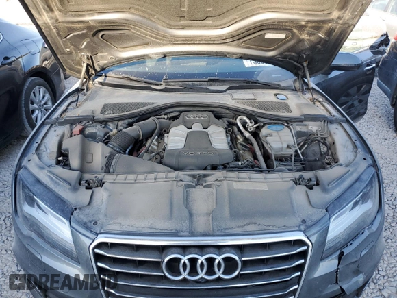 2014 Audi A7 Prestige with VIN WAU2GAFC3EN054198, listed as a Copart auction lot 73588924 with 99,048 mi miles and Salvage title. Bid and sale history available at DreamBid. Image 13.