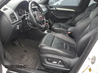 2018 Audi Q3 Premium Plus with VIN WA1HCCFS0JR002116, listed as a Copart auction lot 44686015 with 86,580 mi miles and Salvage title. Bid and sale history available at DreamBid. Image 7.