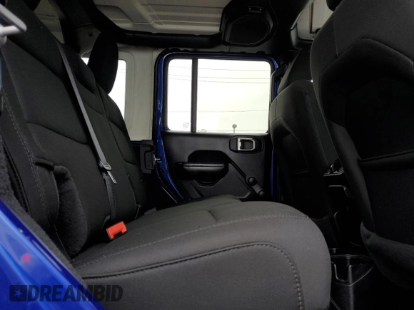 2020 Jeep Wrangler Unlimited Sport S with VIN 1C4HJXDN3LW181949, listed as a Copart auction lot 62301625 with 50,091 mi miles and Salvage title. Bid and sale history available at DreamBid. Image 11.