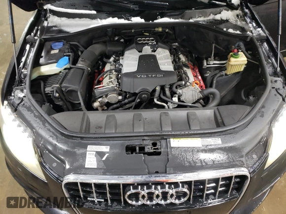 2012 Audi Q7 3.0T S line with VIN WA1DGAFE8CD008344, listed as a Copart auction lot 45141055 with 131,769 mi miles and Salvage Title. Bid and sale history available at carsss.com. Image 11.