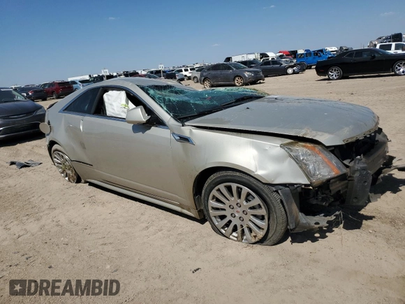 2013 Cadillac CTS Performance with VIN 1G6DC1E35D013318V, listed as a Copart auction lot 66292624 with 123,990 mi miles and Salvage title. Bid and sale history available at DreamBid. Image 4.
