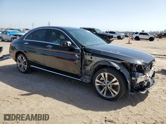 2019 Mercedes-Benz C 300 with VIN 55SWF8EB7KU311851, listed as a Copart auction lot 47290585 with 82,149 mi miles and Salvage Title. Bid and sale history available at carsss.com. Image 4.