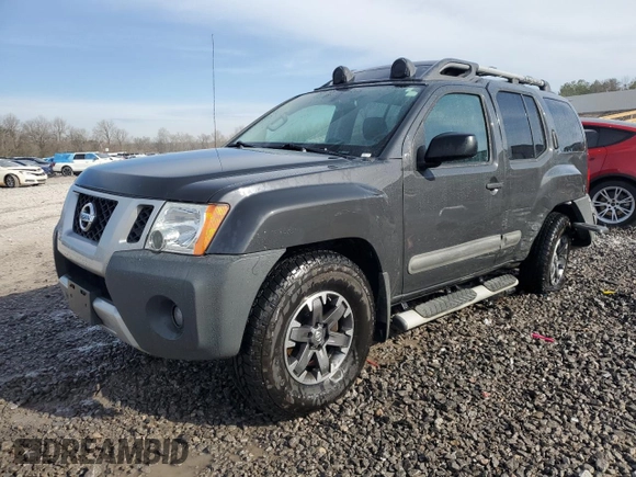 2014 Nissan Xterra X with VIN 5N1AN0NW3EN813308, listed as a Copart auction lot 45647045 with 91,985 mi miles and Salvage Title. Bid and sale history available at DreamBid. Image 1.