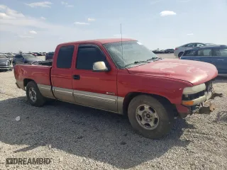 2002 Chevrolet Silverado 1500 LS with VIN 2GCEK19T521381614, listed as a Copart auction lot 48938115 with 247,846 mi miles and Salvage Title. Bid and sale history available at carsss.com. Image 4.