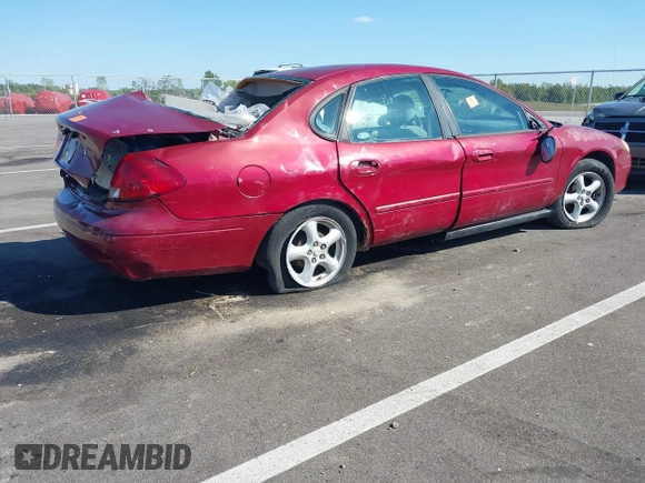 2003 Ford Taurus SE Standard with VIN 1FAFP53U93A240461, listed as a IAAI auction lot 37581480 with 200,000 mi miles. Bid and sale history available at carsss.com. Image 4.