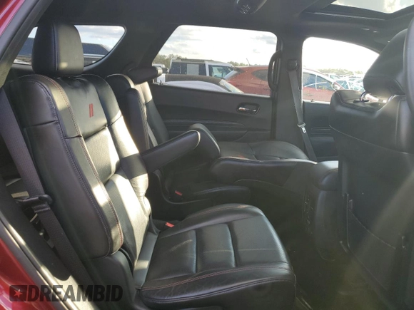 2022 Dodge Durango R/T Plus with VIN 1C4SDJCT0NC222634, listed as a Copart auction lot 85609924 with 26,692 mi miles and Salvage title. Bid and sale history available at DreamBid. Image 11.