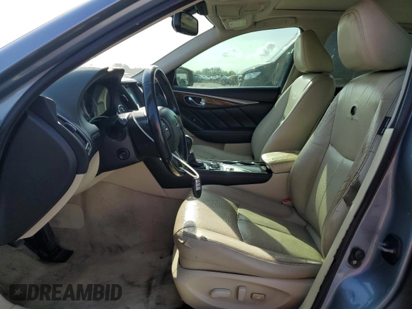 2014 Infiniti Q50 Premium with VIN JN1BV7AP3EM680901, listed as a Copart auction lot 64096895 with 105,495 mi miles and Clean title. Bid and sale history available at DreamBid. Image 7.