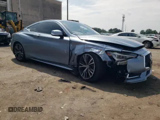 2018 Infiniti Q60 3.0t LUXE with VIN JN1EV7EL1JM391806, listed as a Copart auction lot 67901224 with 95,775 mi miles and Salvage Title. Bid and sale history available at carsss.com. Image 4.