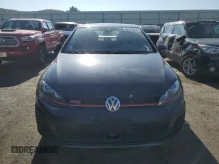 2017 Volkswagen Golf GTI Autobahn with VIN 3VW547AU6HM035846, listed as a Copart auction lot 66431024 with 53,711 mi miles and Salvage Title. Bid and sale history available at carsss.com. Image 5.