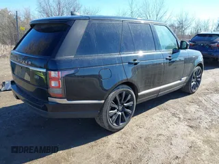 2017 Land Rover Range Rover HSE with VIN SALGS2FV2HA376222, listed as a IAAI auction lot 41592865 with 93,773 mi miles and . Bid and sale history available at DreamBid. Image 4.