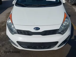 2015 Kia Rio LX with VIN KNADM5A39F6500074, listed as a IAAI auction lot 41871224 with 126,209 mi miles. Bid and sale history available at carsss.com. Image 6.