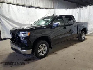 2025 Chevrolet Silverado 1500 LT with VIN 1GCPACEDXSZ133792, listed as a Copart auction lot 79906604 with 247 mi miles and Clean Title. Bid and sale history available at DreamBid. Image 1.