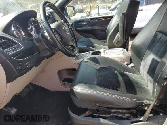 2018 Dodge Grand Caravan SXT with VIN 2C4RDGCG7JR307363, listed as a Copart auction lot 51110115 with 124,812 mi miles and Salvage Title. Bid and sale history available at DreamBid. Image 7.