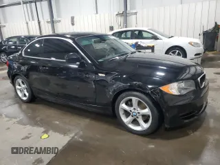 2011 BMW 1 Series 128i with VIN WBAUP9C58BVL90406, listed as a Copart auction lot 88237875 with 102,661 mi miles and Salvage title. Bid and sale history available at DreamBid. Image 4.