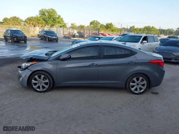 2012 Hyundai Elantra GLS with VIN 5NPDH4AE3CH132012, listed as a IAAI auction lot 41902708 with 123,032 mi miles. Bid and sale history available at carsss.com. Image 14.