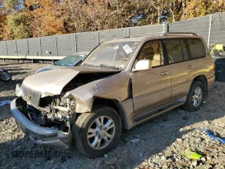2002 Lexus LX 470 z VIN JTJHT00W723521181, wystawiony jako Copart lot #78662114 z przebiegiem 281 941 mil mil oraz Szkody całkowita. Historia ofert i sprzedaży dostępna na DreamBid. Obrazek 1.
