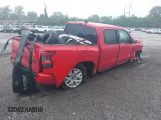2023 Nissan Frontier SV with VIN 1N6ED1EK5PN656523, listed as a IAAI auction lot 42341035 with 38,653 mi miles and . Bid and sale history available at DreamBid. Image 4.