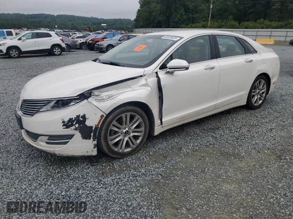 2015 Lincoln MKZ z VIN 3LN6L2G95FR626407, wystawiony jako Copart lot #63658825 z przebiegiem 121 361 mil mil oraz Szkoda całkowita • Salvage title. Historia ofert i sprzedaży dostępna na DreamBid. Obrazek 1.