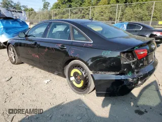 2015 Audi A6 2.0T Premium Plus with VIN WAUGFAFC7FN049757, listed as a Copart auction lot 71008074 with 83,379 mi miles and Salvage Title. Bid and sale history available at carsss.com. Image 2.