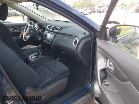 2016 Nissan Rogue S with VIN JN8AT2MV4GW149536, listed as a IAAI auction lot 42145872 with 102,388 mi miles. Bid and sale history available at carsss.com. Image 5.