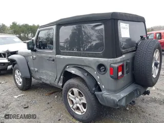 2021 Jeep Wrangler Willys with VIN 1C4GJXAN3MW536765, listed as a IAAI auction lot 41846124 with 50,480 mi miles. Bid and sale history available at carsss.com. Image 14.