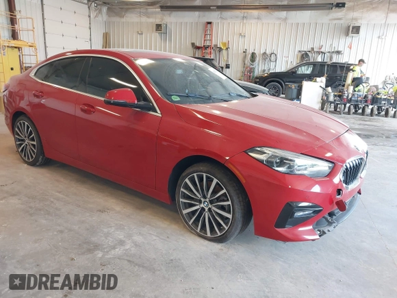 2021 BMW 2 Series 228i xDrive with VIN WBA73AK07M7J08053, listed as a IAAI auction lot 42357914 with 59,537 mi miles and . Bid and sale history available at DreamBid. Image 1.