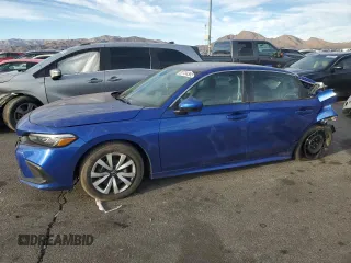 2023 Honda Civic Sedan LX with VIN 2HGFE2F27PH565711, listed as a Copart auction lot 87724365 with 0 mi miles and Salvage Title. Bid and sale history available at carsss.com. Image 1.