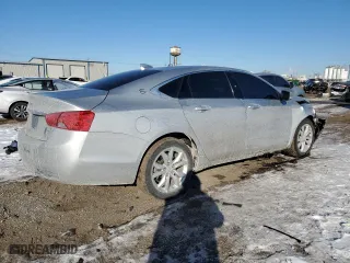 2020 Chevrolet Impala LT with VIN 1G11Z5S35LU102107, listed as a Copart auction lot 46003805 with 126,539 mi miles and Salvage Title. Bid and sale history available at carsss.com. Image 3.