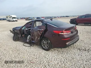 2020 Kia Optima LX z VIN 5XXGT4L31LG411008, wystawiony jako Copart lot #54291935 z przebiegiem Nie podano mil oraz Nie do naprawy • Non repairable. Historia ofert i sprzedaży dostępna na DreamBid. Obrazek 2.