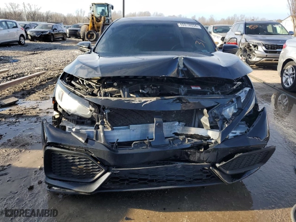 2018 Honda Civic Hatchback LX with VIN SHHFK7H2XJU220718, listed as a Copart auction lot 87921935 with 52,879 mi miles and Non Repairable. Bid and sale history available at carsss.com. Image 5.