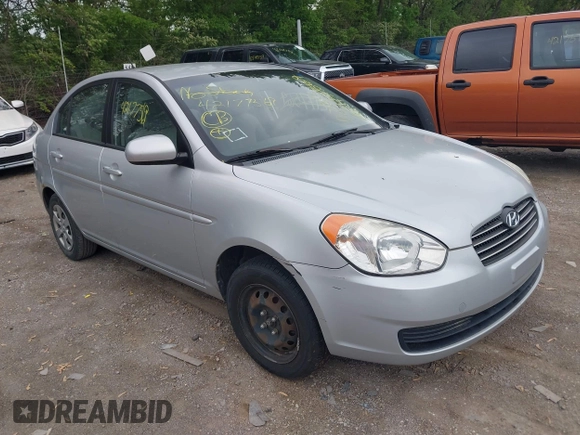 2010 Hyundai Accent GLS with VIN KMHCN4ACXAU416433, listed as a IAAI auction lot 42177569 with 138,420 mi miles. Bid and sale history available at carsss.com. Image 1.
