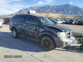 2008 Dodge Durango with VIN 1D8HB38NX8F145104, listed as a Copart auction lot 76868054 with 130,609 mi miles and Salvage title. Bid and sale history available at DreamBid. Image 4.