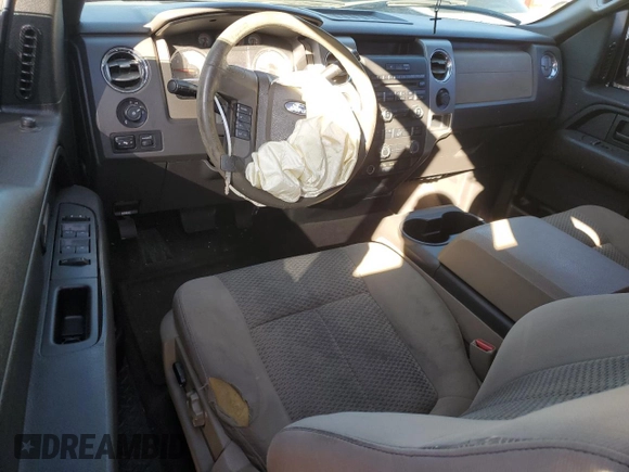 2010 Ford F-150 XL with VIN 1FTFX1CV0AFA85214, listed as a Copart auction lot 40868584 with Not Provided miles and Salvage Title. Bid and sale history available at carsss.com. Image 8.