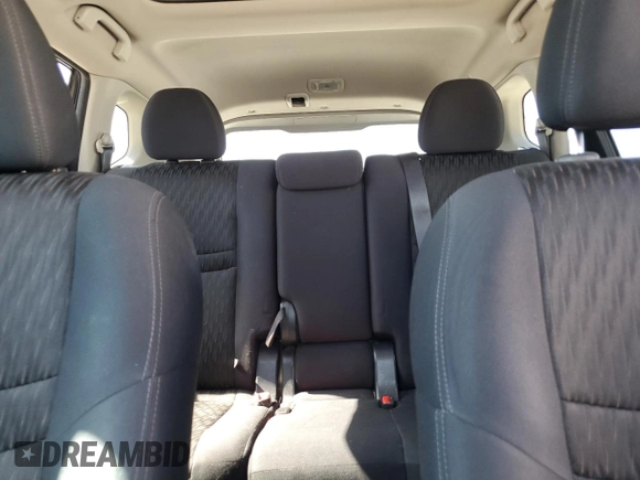 2017 Nissan Rogue SL with VIN 5N1AT2MV4HC758023, listed as a Copart auction lot 48756585 with 176,000 mi miles and Salvage Title. Bid and sale history available at carsss.com. Image 10.
