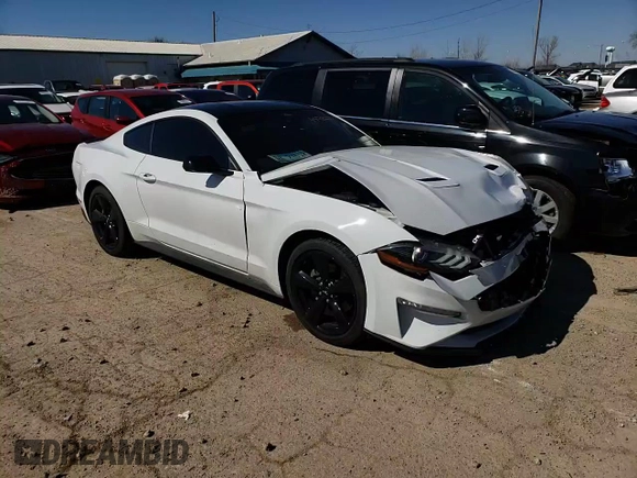 2021 Ford Mustang EcoBoost with VIN 1FA6P8TH0M5102256, listed as a Copart auction lot 44782253 with 20,604 mi miles and . Bid and sale history available at DreamBid. Image 11.