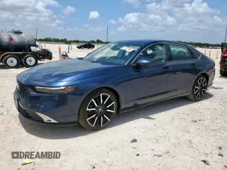 2023 Honda Accord Touring with VIN 1HGCY2F89PA033020, listed as a Copart auction lot 61122135 with 37,037 mi miles and Salvage title. Bid and sale history available at DreamBid. Image 1.