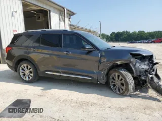 2020 Ford Explorer Limited with VIN 1FMSK8FH0LGB83132, listed as a Copart auction lot 60361585 with 78,479 mi miles and Salvage title. Bid and sale history available at DreamBid. Image 4.